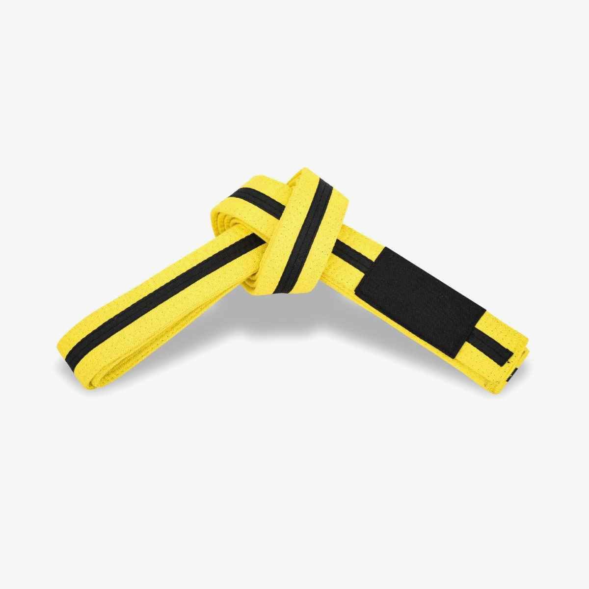 BJJ KIDS BELT YELLOWby BLACK-frnt_6_11zon_18_11zon